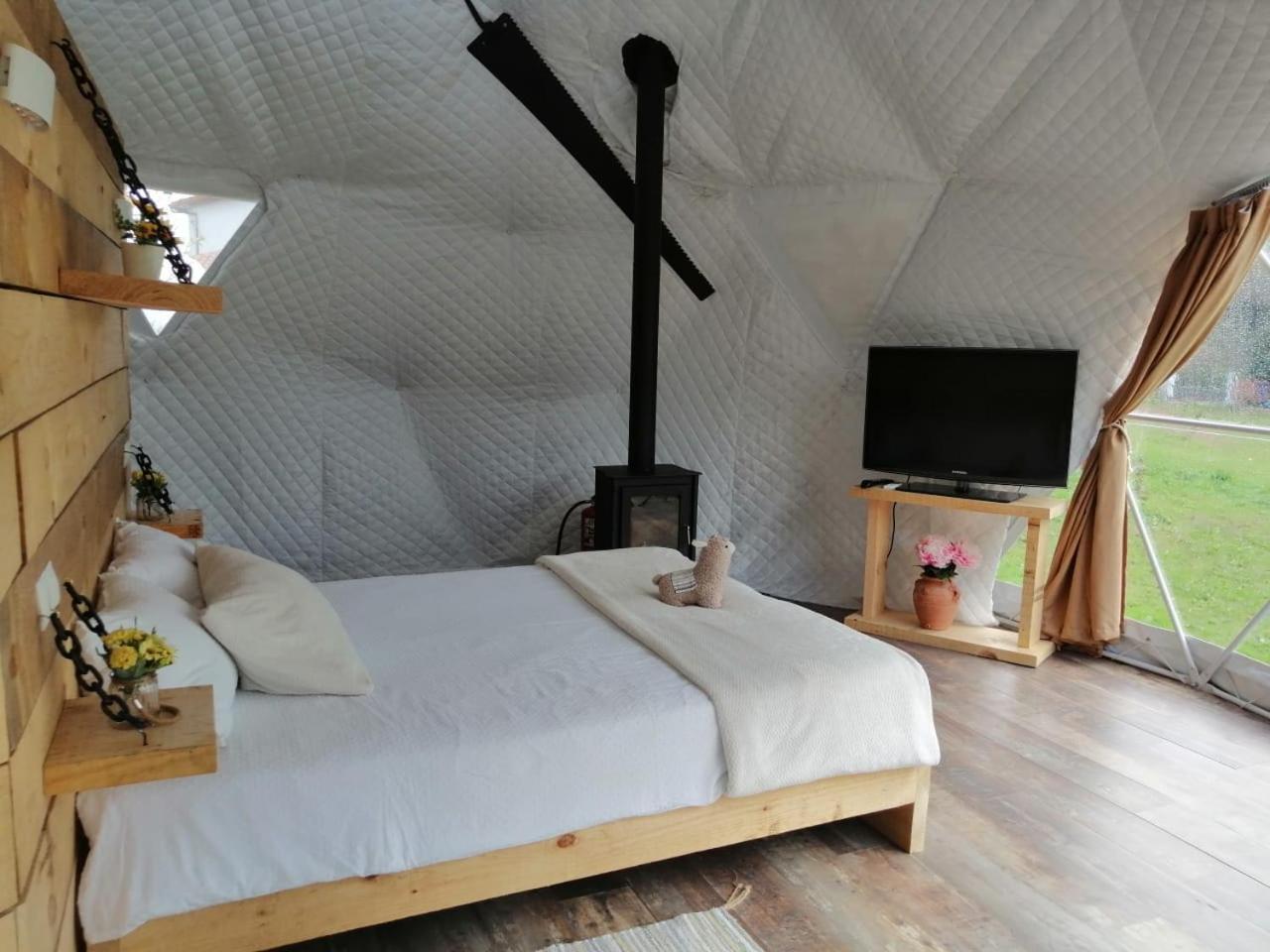 Glamping Quintana Hotel Gijón Exterior foto