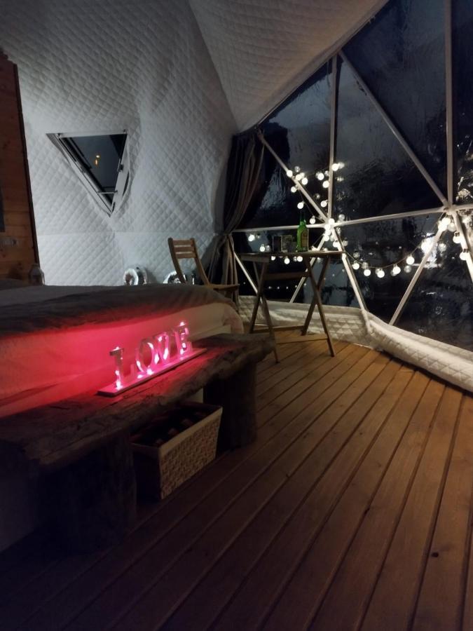 Glamping Quintana Hotel Gijón Exterior foto