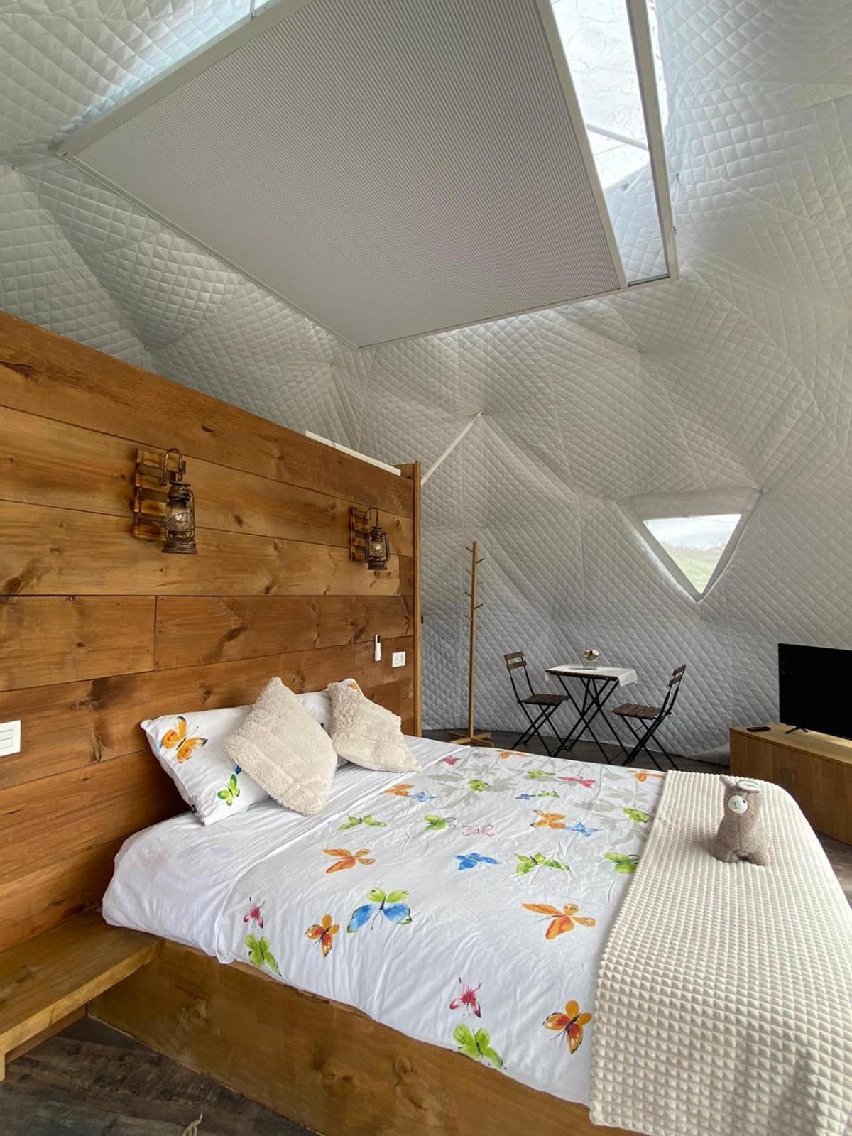 Glamping Quintana Hotel Gijón Exterior foto